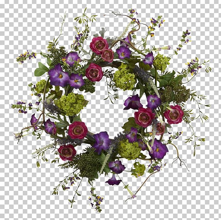 Wreath Veranda Gardening Flower PNG, Clipart, Artificial Flower, Christmas Decoration, Cut Flowers, Decor, Floral Design Free PNG Download