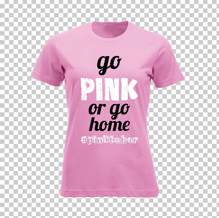 T-shirt Sleeve Neck Font PNG, Clipart, Active Shirt, Clothing, Magenta, Neck, Pink Free PNG Download