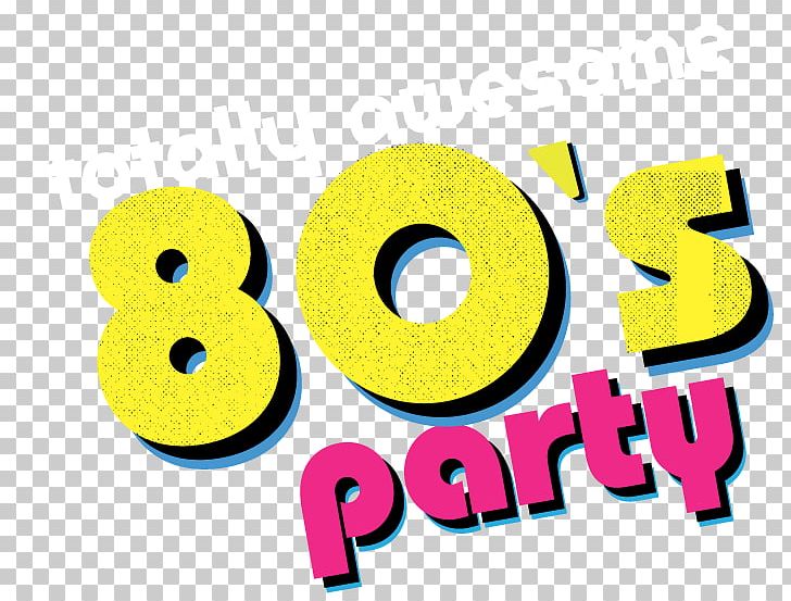 1980s Dance Party Logo PNG, Clipart, 80s, 1980s, Back To The 80s, Brand, Circle Free PNG Download