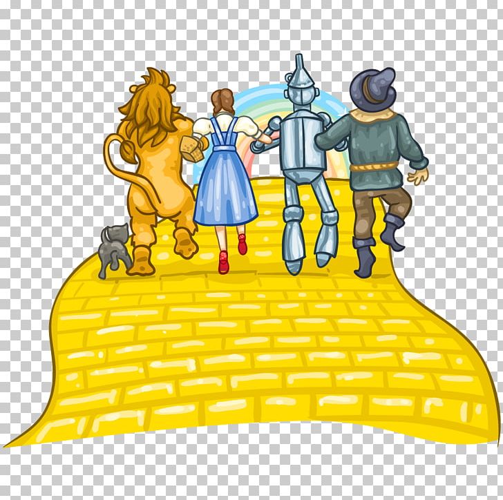 Scarecrow Cowardly Lion Tin Woodman YouTube Yellow Brick Road PNG, Clipart, Art, Cartoon, Cowardly Lion, Fictional Character, Greeting Note Cards Free PNG Download