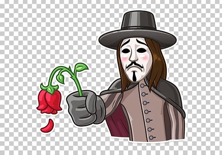 Sticker Guy Fawkes Telegram Messaging Apps PNG, Clipart, Anonymous, Art, Cartoon, Email, Fictional Character Free PNG Download