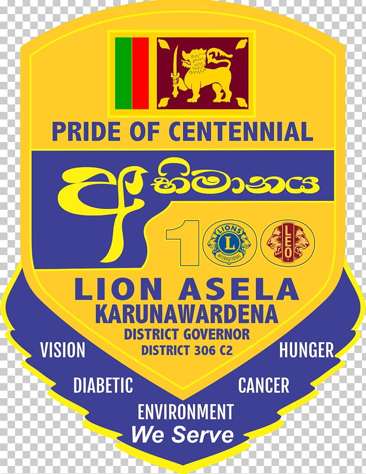 Lions Clubs International Leo Clubs Logo Nawala Font PNG, Clipart, Area, Brand, Governor, Label, Lanka Free PNG Download