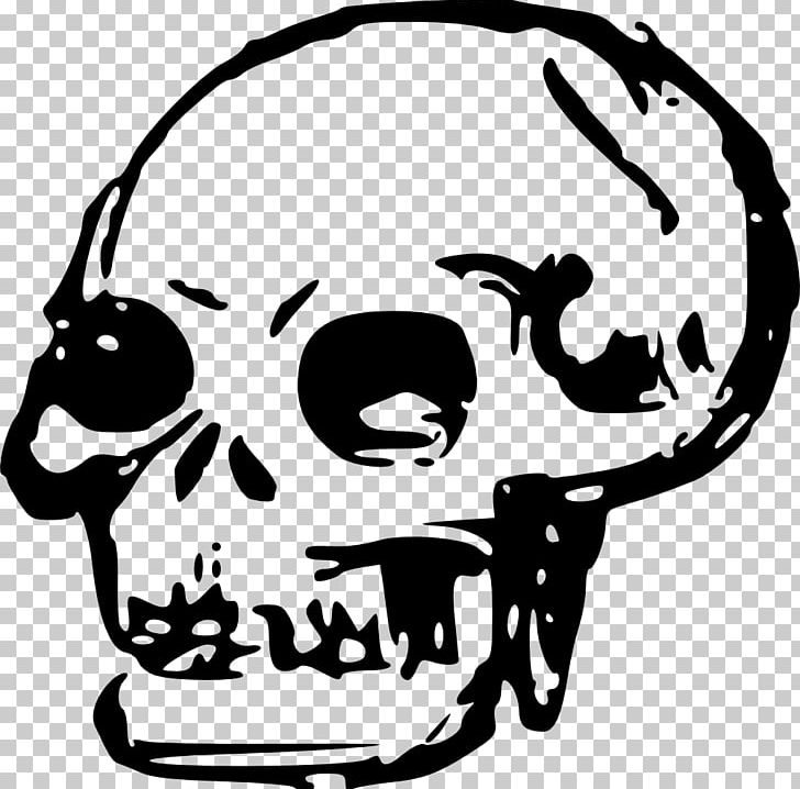 Skull PNG, Clipart, Animation, Artwork, Black And White, Bone, Desktop Wallpaper Free PNG Download