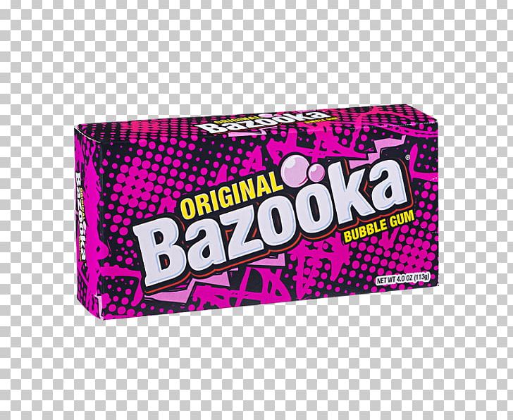 Chewing Gum Bazooka Bubble Gum Big Red PNG, Clipart, Bazooka, Bazooka Bubble Gum, Big Red, Brand, Bubble Free PNG Download