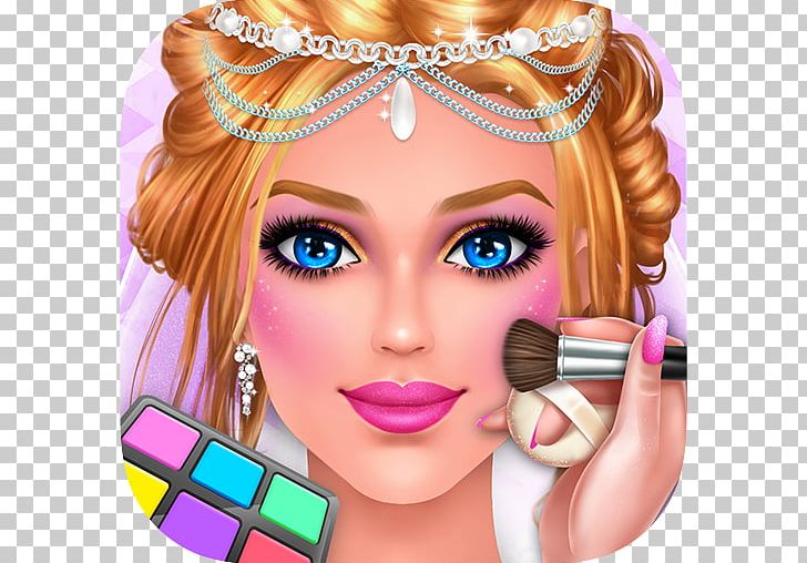 Wedding Makeup Artist Salon Princess Makeup Salon Chic Makeup Salon Wedding Makeup Salon Make-up Artist PNG, Clipart, Android, Barbie, Beauty, Beauty Parlour, Blondie Bride Perfect Wedding Free PNG Download