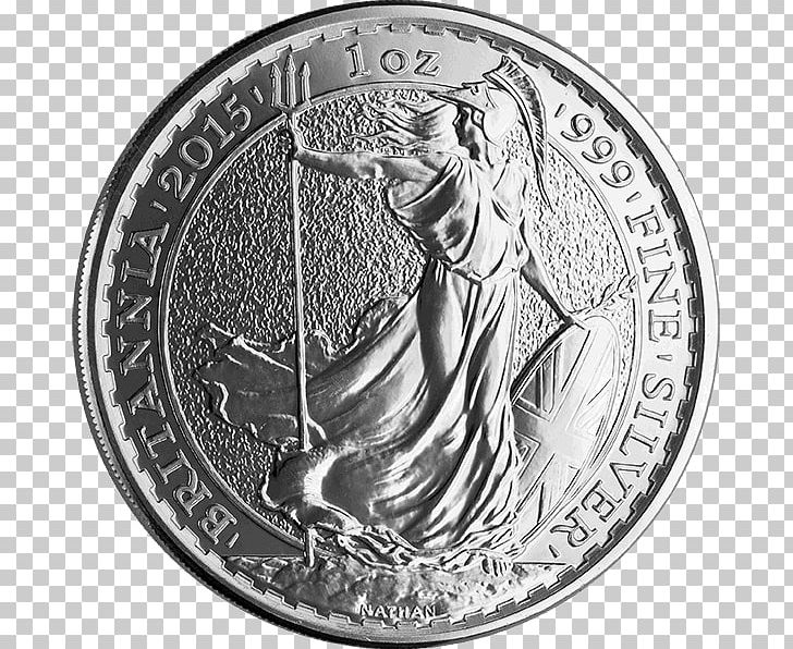 Bullion Coin Silver Coin PNG, Clipart, Black And White, Britannia, Britannia Silver, Bullion, Bullion Coin Free PNG Download