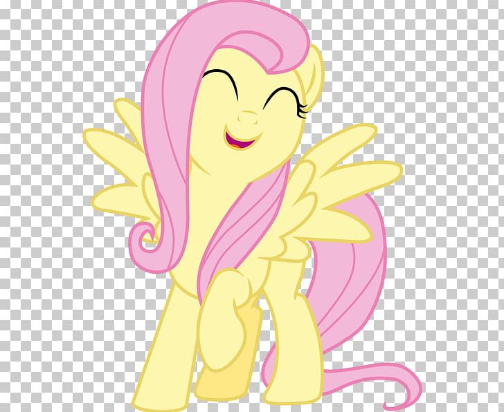 Fluttershy Pony PNG, Clipart, Angel, Cartoon, Deviantart, Fictional Character, Flower Free PNG Download