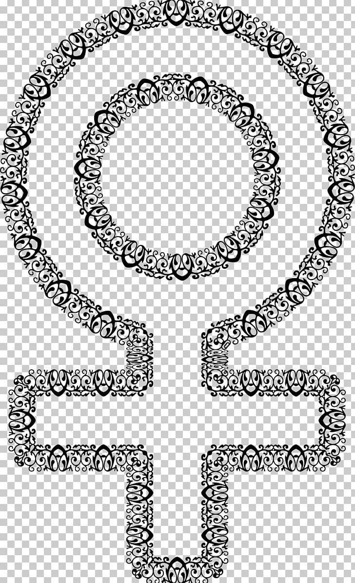 Gender Symbol Swastika Hinduism Female PNG, Clipart, Area, Black And White, Body Jewelry, Circle, Communication Free PNG Download