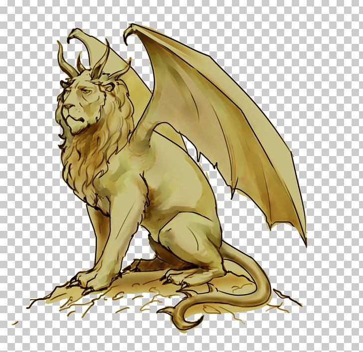 Lion Manticore Dragon Legendary Creature Drawing PNG, Clipart, Animals, Big Cats, Carnivoran, Cartoon, Cat Like Mammal Free PNG Download