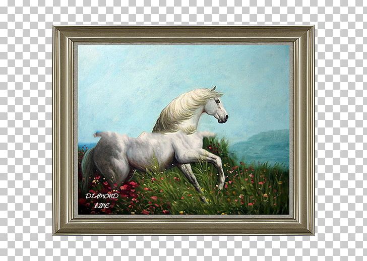 Stallion Mustang Painting Unicorn Frames PNG, Clipart, 2019 Ford Mustang, Diamond Line, Ford Mustang, Grass, Horse Free PNG Download