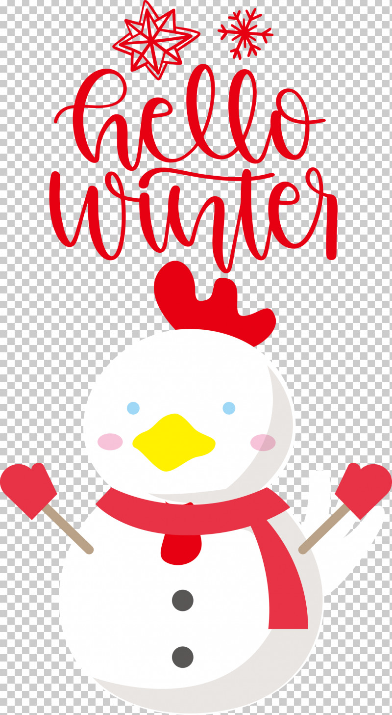 Hello Winter Welcome Winter Winter PNG, Clipart, Beak, Character, Christmas Day, Christmas Decoration, Decoration Free PNG Download