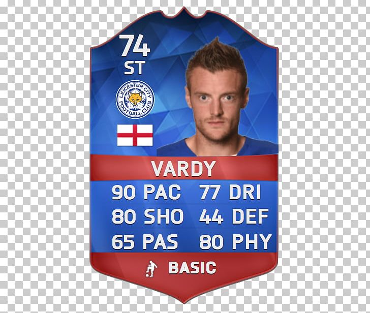 Jamie Vardy FIFA 17 FIFA 18 FIFA Mobile FIFA 15 PNG, Clipart, Advertising, Banner, Blue, Brand, Fifa Free PNG Download