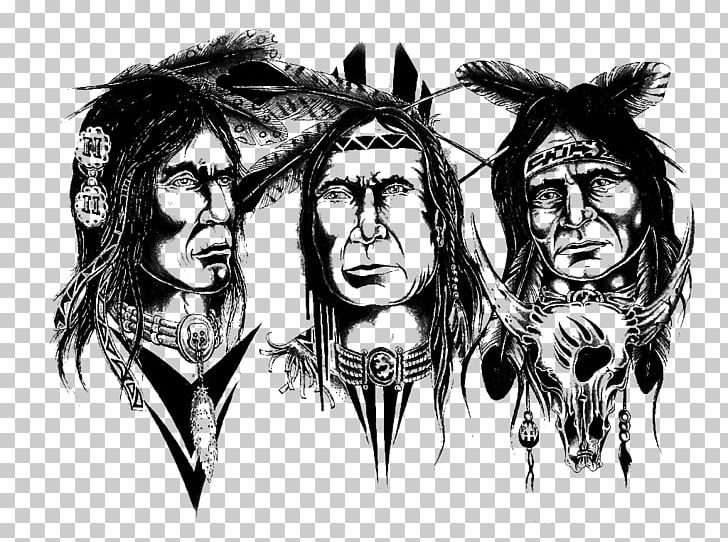 Printed T-shirt Native Americans In The United States Tattoo PNG, Clipart, Art, Artwork, Black And White, Chest Tattoo, Clothing Free PNG Download