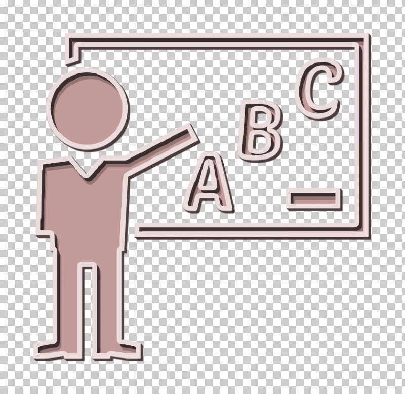 Academic 1 Icon Grammar Icon Teacher Teaching Grammar Class On A Whiteboard Icon PNG, Clipart, Academic 1 Icon, Behavior, Cartoon, Education Icon, Geometry Free PNG Download