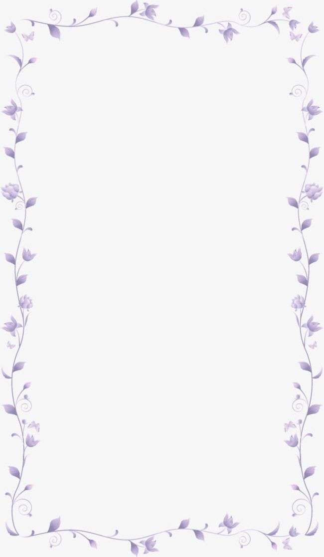 Blue-purple Flowers Border PNG, Clipart, Abstract, Backgrounds, Blue, Blue Purple, Blue Purple Clipart Free PNG Download