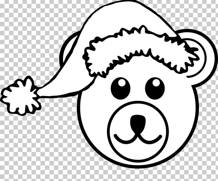 Santa Claus Christmas Ornament Black And White PNG, Clipart, Area, Art, Artwork, Black And White, Black Bear Clipart Free PNG Download