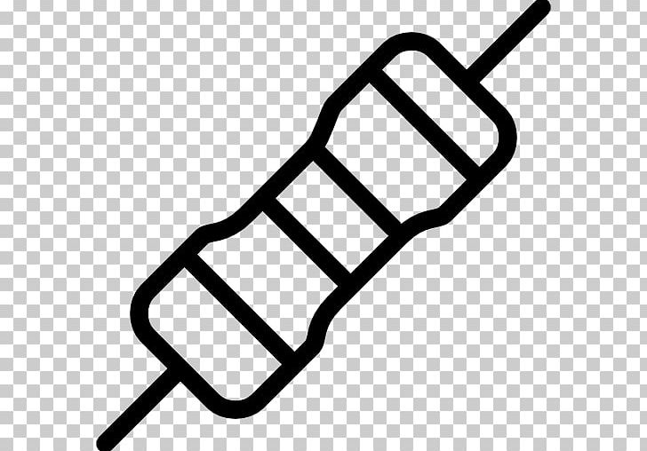 Computer Icons Resistor Ohm PNG, Clipart, Black And White, Computer Icons, Download, Electronic Color Code, Electronics Free PNG Download