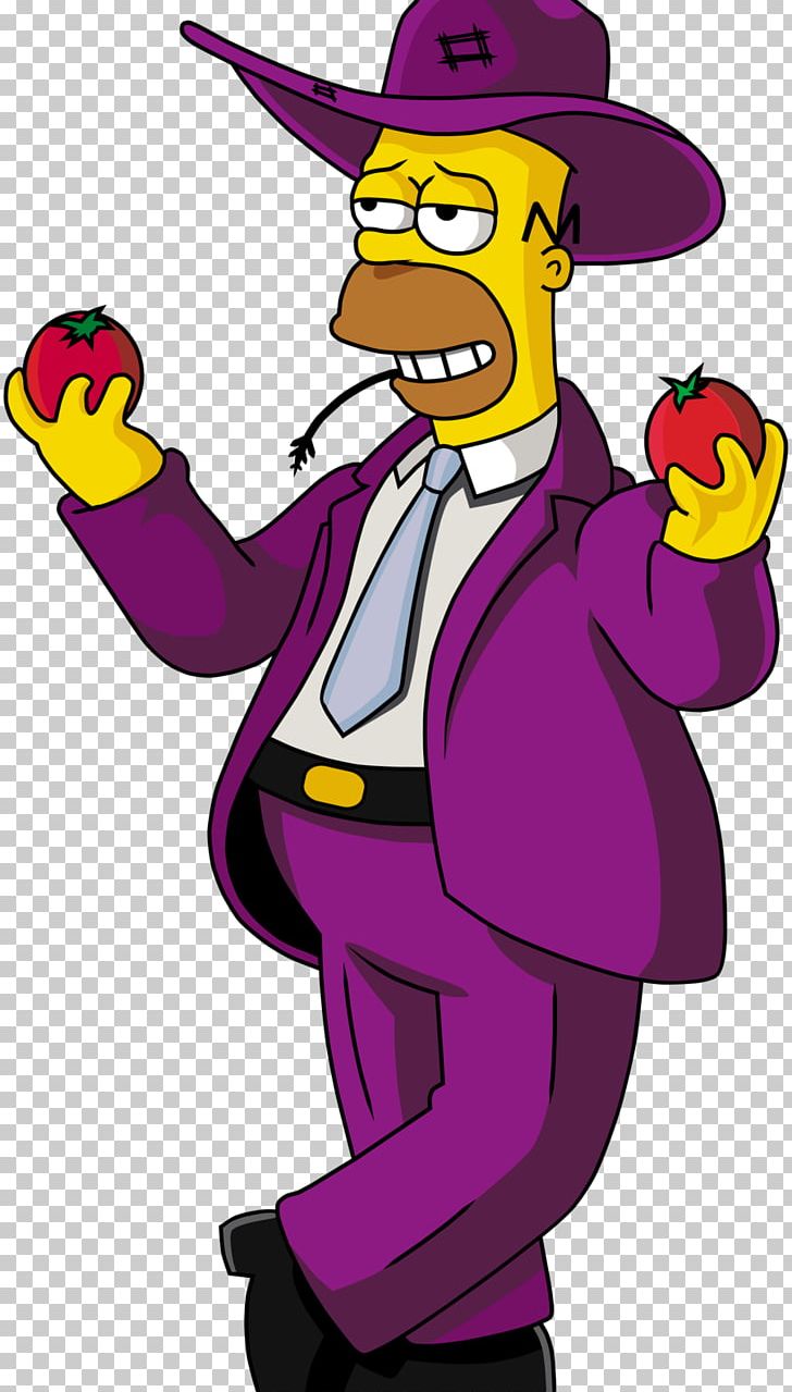 Homer Simpson Bart Simpson Purple Character Mulberry PNG, Clipart, Art, Bart Simpson, Bird, Cartoon, Character Free PNG Download