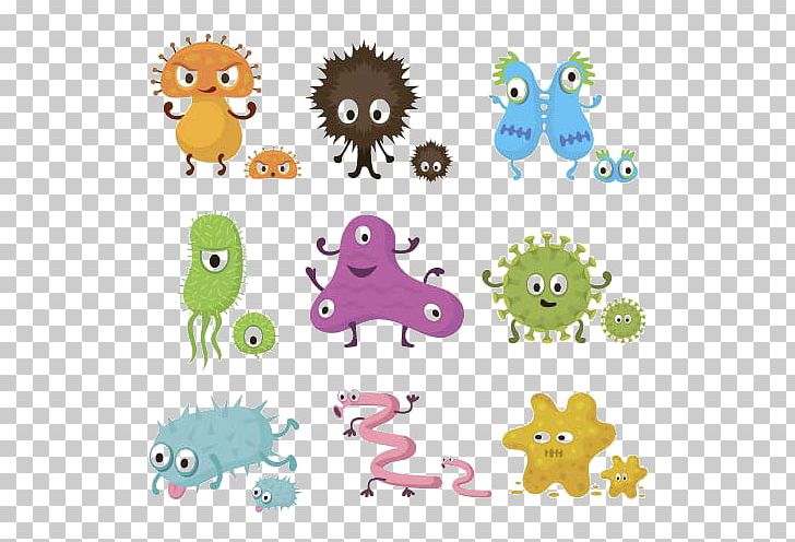 Bacteria Cartoon Microorganism PNG, Clipart, Abstract Background, Abstract Lines, Area, Art, Baby Toys Free PNG Download