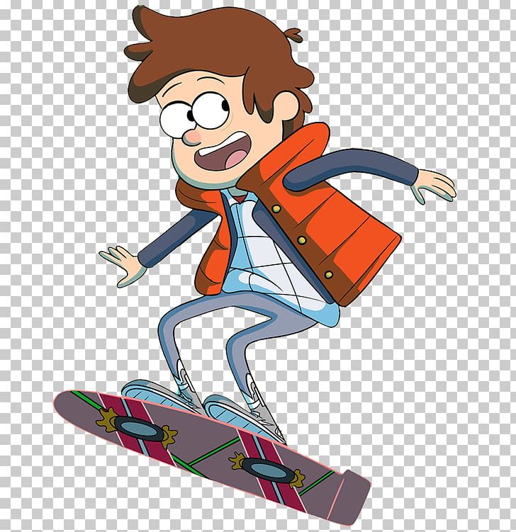 Marty McFly Dipper Pines Back To The Future Film PNG, Clipart, Art, Cartoon, Cartoon Characters, Character, Dip Free PNG Download