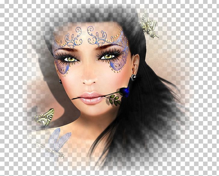 Woman Painting Eyelash Extensions Mrs. PNG, Clipart, Beauty, Black Hair, Brown Hair, Cheek, Cosmetics Free PNG Download