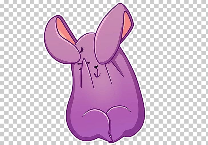 Domestic Rabbit Sticker Telegram Easter Bunny PNG, Clipart, Blog, Cartoon, Domestic Rabbit, Easter Bunny, Knowledge Base Free PNG Download