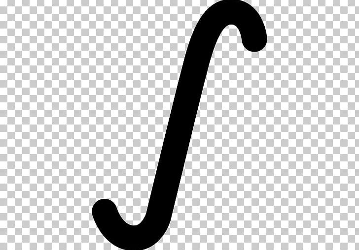 Integral Symbol Mathematics Calculus PNG, Clipart, Antiderivative, Black And White, Body Jewelry, Calculator, Calculus Free PNG Download