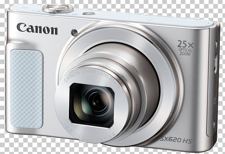 Canon Compact Digital Camera Power Shot SX620HS White From Japan Point-and-shoot Camera Canon PowerShot SX620 HS 20.2 Megapixel Compact Camera PNG, Clipart, Cam, Camera, Camera Lens, Canon, Canon Powershot Free PNG Download