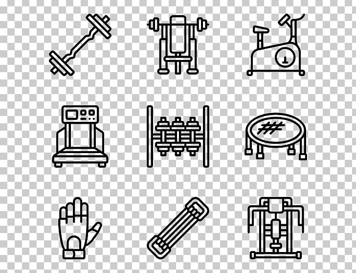 Computer Icons Encapsulated PostScript PNG, Clipart, Angle, Auto Part, Black, Black And White, Bodybuilding Free PNG Download