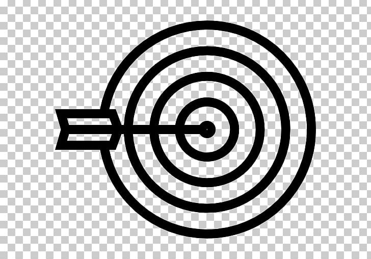 Target Archery Arrow Computer Icons PNG, Clipart, Archery, Area, Arrow, Black And White, Circle Free PNG Download