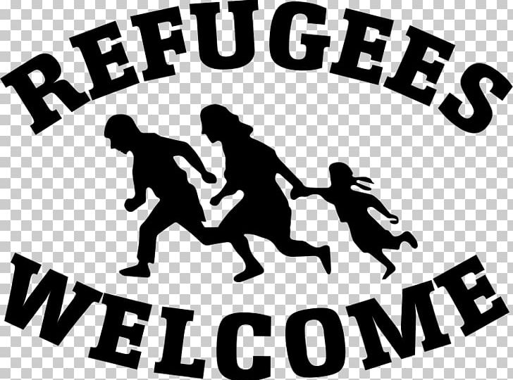 Refugee Crisis European Migrant Crisis Third Country Resettlement PNG, Clipart, Area, Badge, Black, Black And White, Brand Free PNG Download
