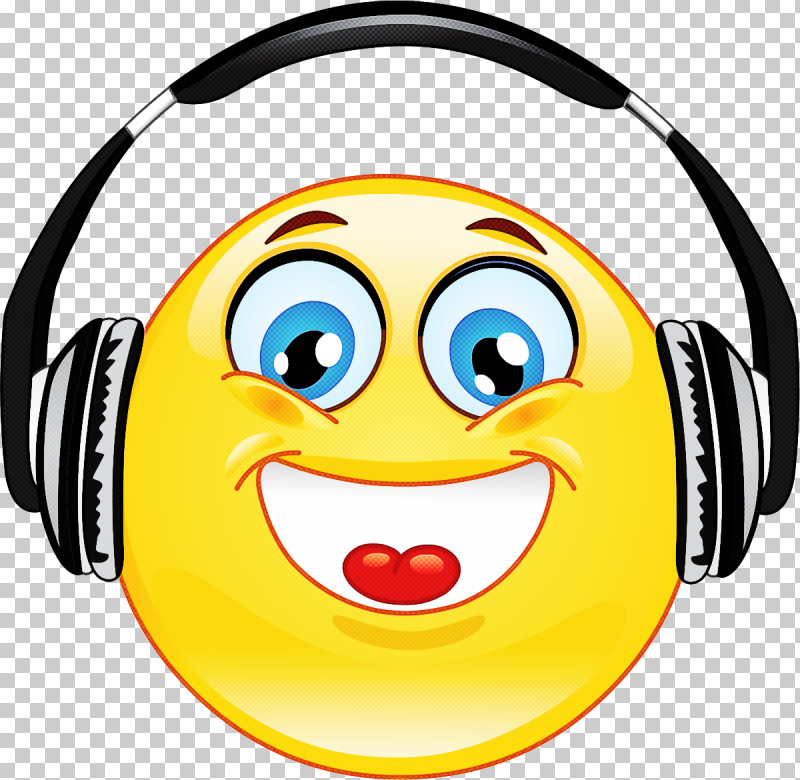 Smiley Headphones Emoji Mobile Phone Text PNG, Clipart, 2in1 Pc, Decal, Emoji, Headphones, Ink Free PNG Download