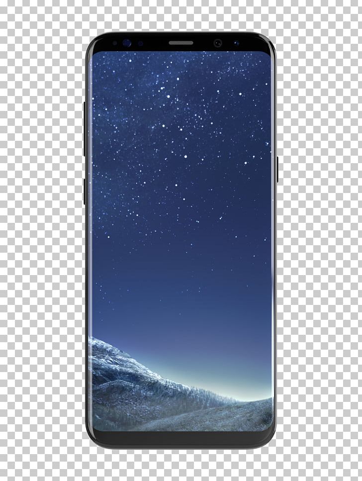 Samsung Galaxy S8 Telephone Midnight Black PNG, Clipart, 64 Gb, Astronomical Object, Black, Cellular Network, Electric Blue Free PNG Download