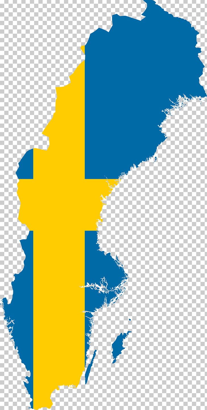 Flag Of Sweden Map Union Between Sweden And Norway PNG, Clipart, Area, Blank Map, Blue, Border, Country Free PNG Download