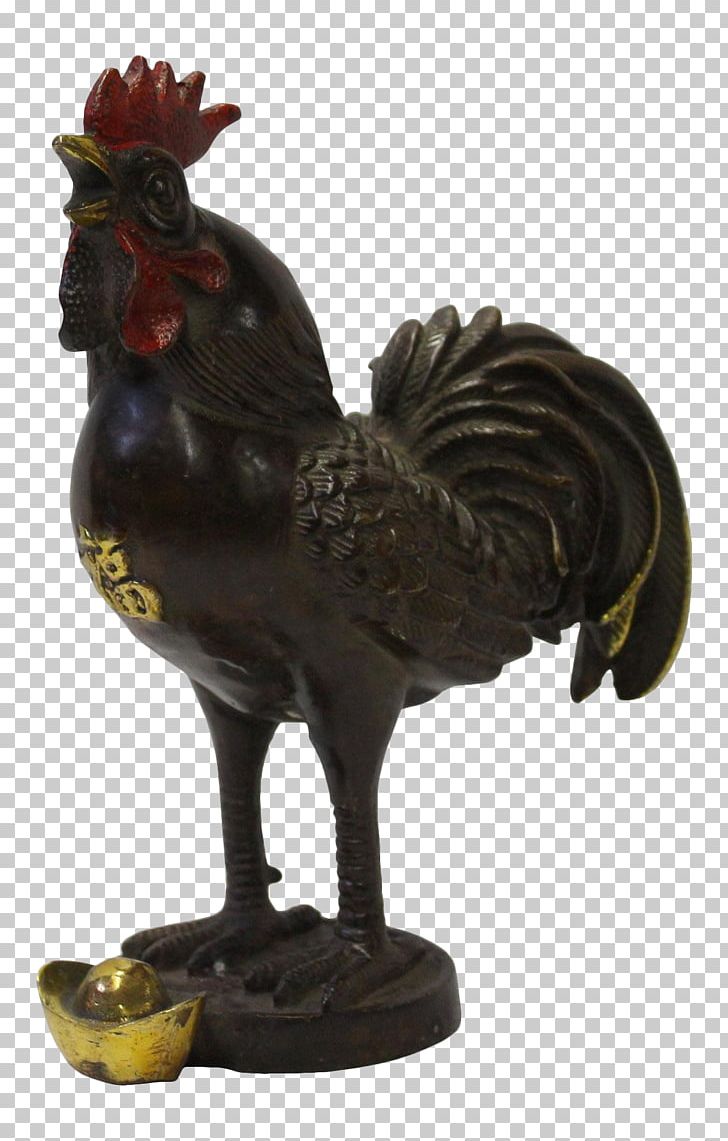Rooster Metal Bronze Ingot Chicken PNG, Clipart, Beak, Bird, Bronze, Brown, Ceramic Free PNG Download