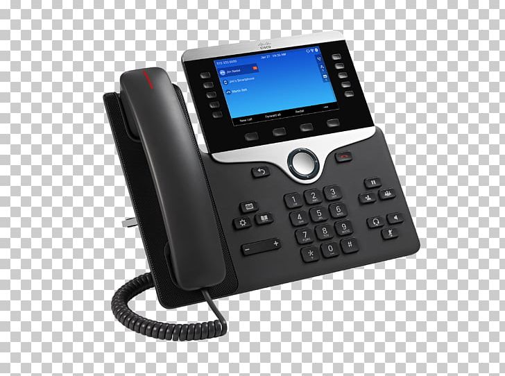 VoIP Phone Telephone Cisco Systems Cisco Unified Communications Manager Voice Over IP PNG, Clipart, Caller Id, Communication, Corded Phone, Electronics, Gadget Free PNG Download