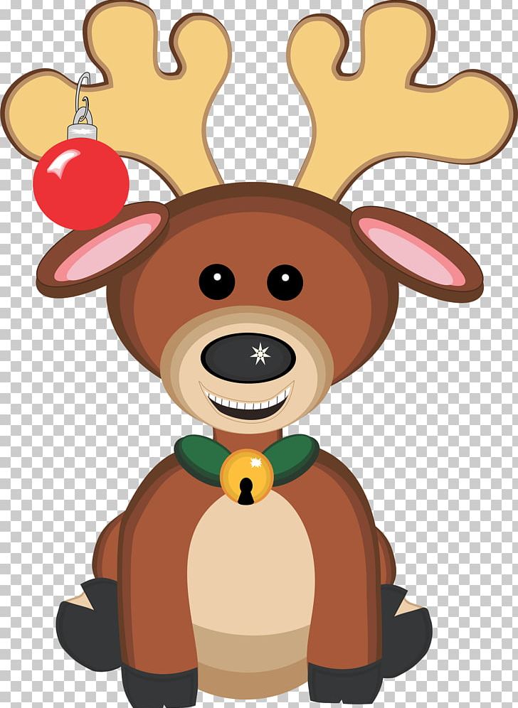 Reindeer Bear Christmas Mammal PNG, Clipart, Animal, Bear, Brown, Carnivora, Carnivoran Free PNG Download