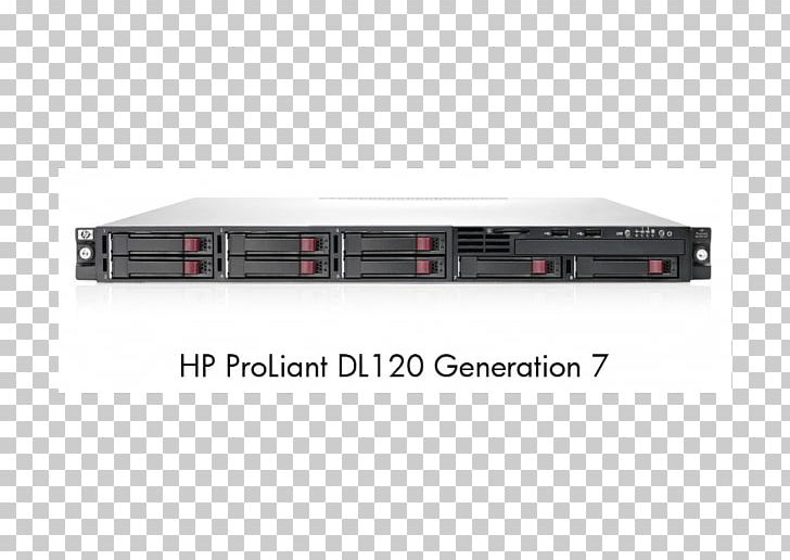 Hewlett-Packard HP ProLiant DL120 G7 Computer Servers Audio Amplifier PNG, Clipart, Amplifier, Audio, Audio Receiver, Brands, Computer Servers Free PNG Download