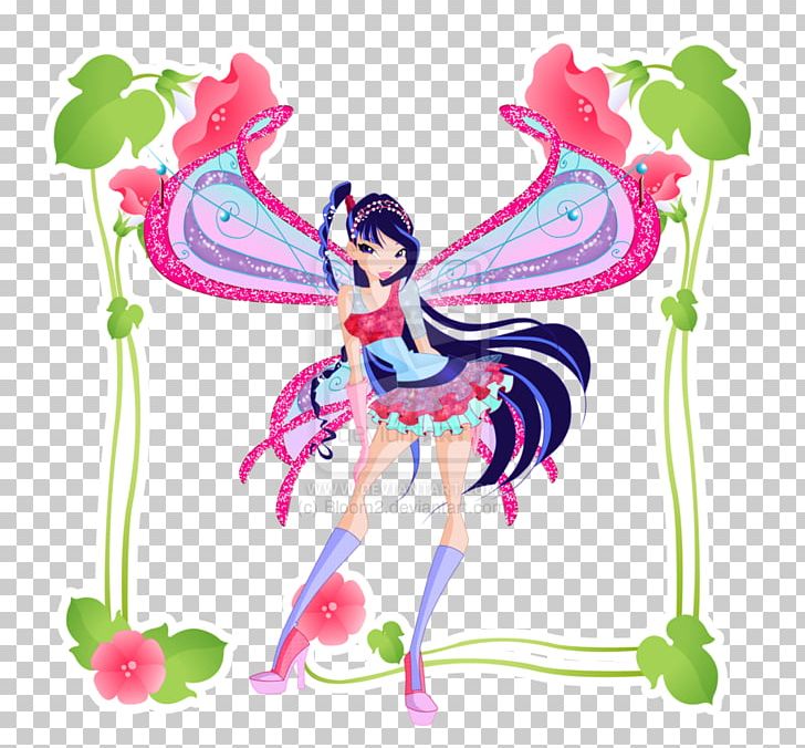 Flora Tecna Winx Club: Believix In You Flower PNG, Clipart, Believix, Bloom, Botany, Butterfly, Fairy Free PNG Download