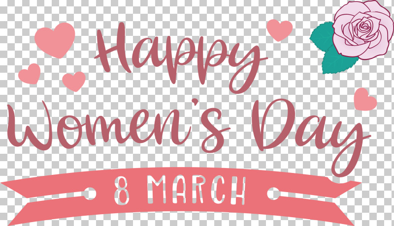Womens Day Happy Womens Day PNG, Clipart, Flower, Happy Womens Day, Logo, Meter, Petal Free PNG Download