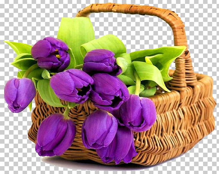 Gift Flower Tulip Color Desktop PNG, Clipart, Basket, Blue, Christmas, Color, Cut Flowers Free PNG Download