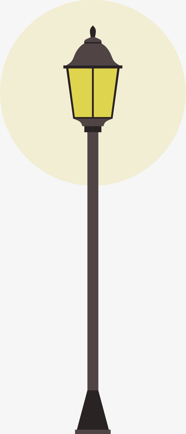 Yellow Simplified Street Lamp PNG, Clipart, Cartoon, Decorative, Decorative  Pattern, Fresh, Lamp Free PNG Download