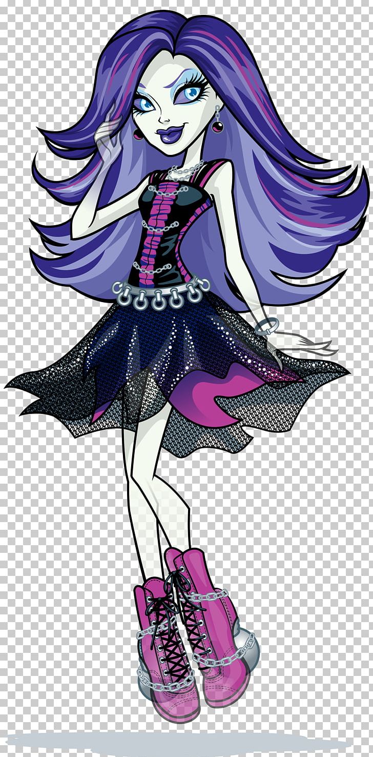 Spectra Vondergeist Monster High Frankie Stein Doll Mattel PNG, Clipart, Anime, Art, Costume Design, Doll, Ever After High Free PNG Download