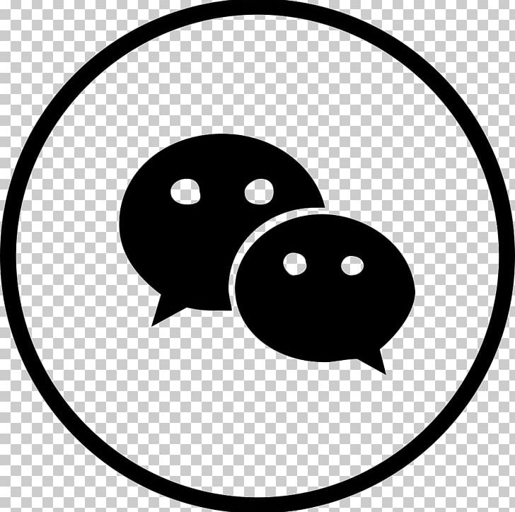 WeChat Tencent PNG, Clipart, Area, Black, Black And White, Cdr, Circle Free PNG Download