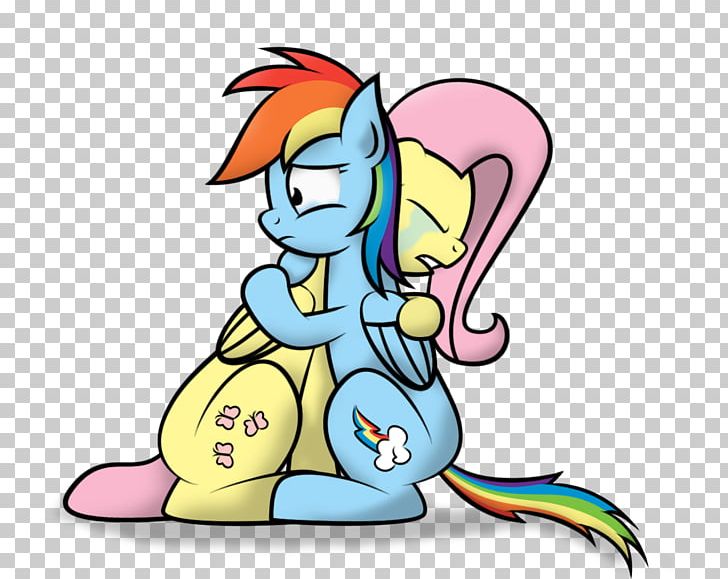 Rainbow Dash Fluttershy My Little Pony PNG, Clipart, Area, Art, Artwork, Cartoon, Comforting Hug Cliparts Free PNG Download