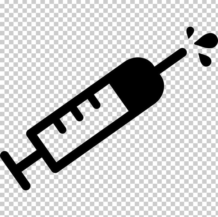 Syringe Hypodermic Needle Health Care Computer Icons PNG, Clipart, Angle, Black And White, Brand, Clinic, Computer Icons Free PNG Download