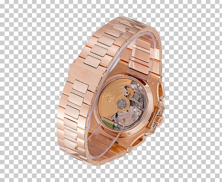 Watch Strap Chronograph Patek Philippe SA Gold PNG, Clipart, Chronograph, Clothing Accessories, Gold, Gold Rush, Jewellery Free PNG Download