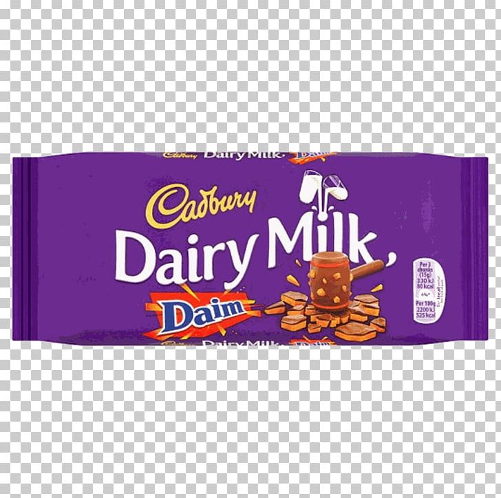 Chocolate Bar Cadbury Dairy Milk Daim PNG, Clipart, Almond, Brand, Cadbury, Cadbury Dairy Milk, Cadbury Dairy Milk Caramel Free PNG Download