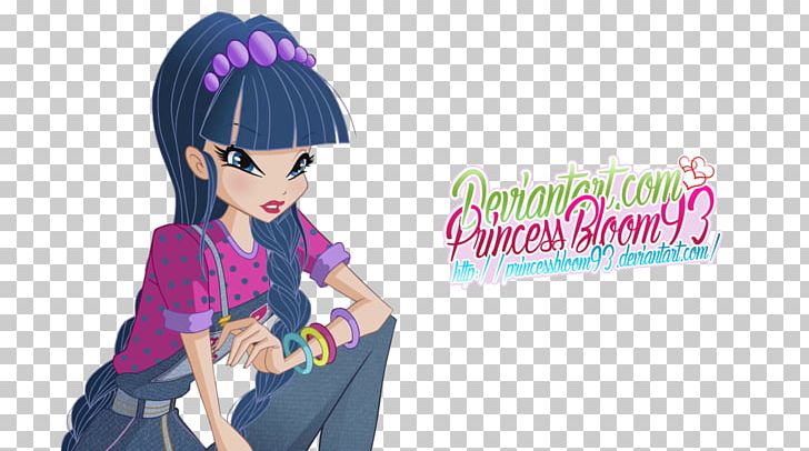 Musa Stella Drawing PNG, Clipart, Anime, Art, Black Hair, Cartoon, Clothing Free PNG Download