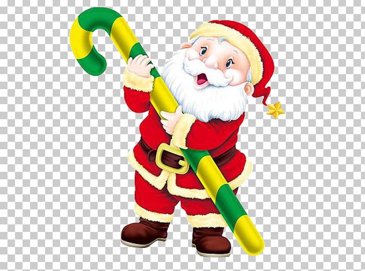 Santa Claus Candy Cane Christmas Drawing PNG, Clipart, Candy Cane, Christmas Decoration, Christmas Gift, Christmas Ornament, Christmas Tree Free PNG Download